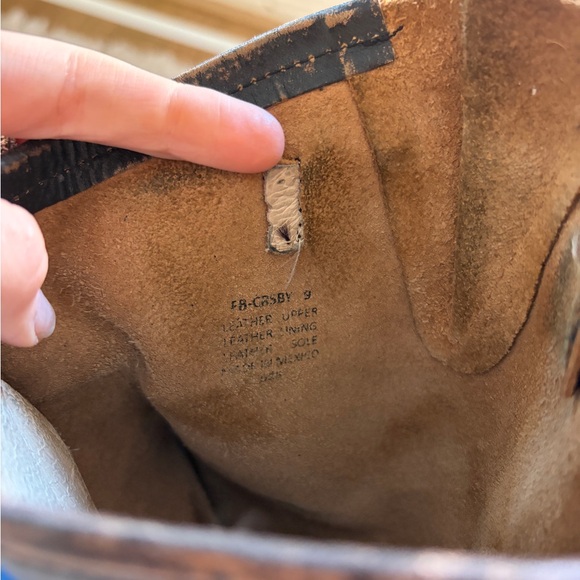 steve madden women’s free bird black leather — 9 - Picture 6 of 6